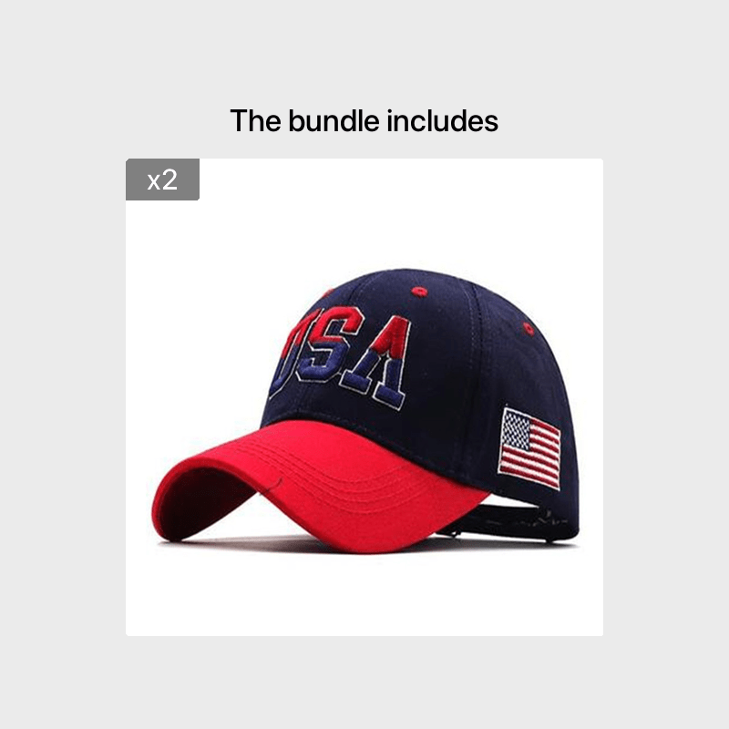 Letter Embroidered Baseball Cap Outdoor Adjustable Casual Style Man Unisex Hat