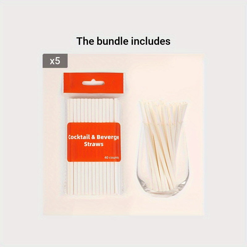 Black Comfy Package Coffee Cocktail Stirrers/straws - Temu