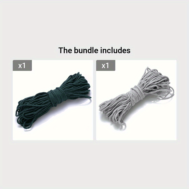Macrame Rope 6mm, Knitted Cord, Macrame Cord 6mm, Knot Cord, Cord for  Bracelets, Bead Cord, Textile Rope, Braided Rope, Polyester Cord 