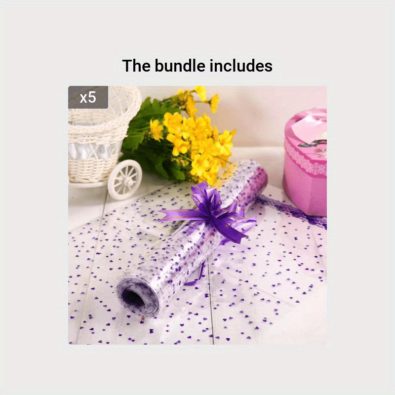 15pcs Clear Cellophane PVC Shrink Bags For Gift Baskets