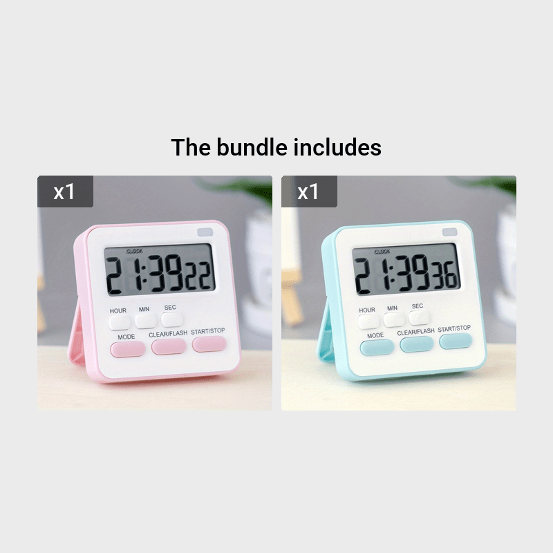 Outdoor Timer As Loud As An Alarm, Learning Countdown Timer, Kitchen Timer,  Alarm Clock And Barbecue Clock - Temu