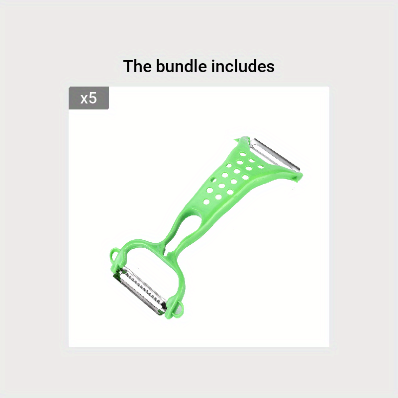 Multifunctional Peeler Vegetables Fruit Cutter Cucumber Carrot Potato  Double Head Peelers Slicer Knife Kitchen Cooking Gadgets