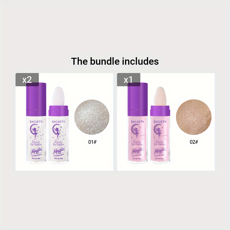 Glitter Body Powder Highlight Contour Shimmer