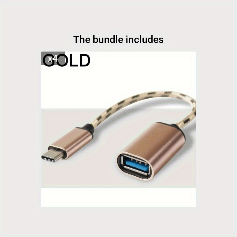 USB Type-C OTG Adapter  USB-C On-The-Go (Aluminium)