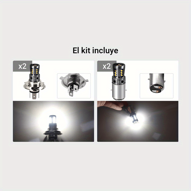 Bombilla de faro LED H4 - Alto rendimiento