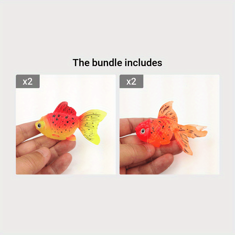 Realistic Glowing Goldfish For Aquarium Colorful And Lifelike Moving Fish -  Pet Supplies - Temu Canada