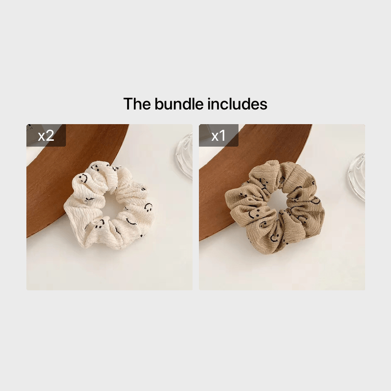 Corduroy Scrunchie Hair Bands for Her