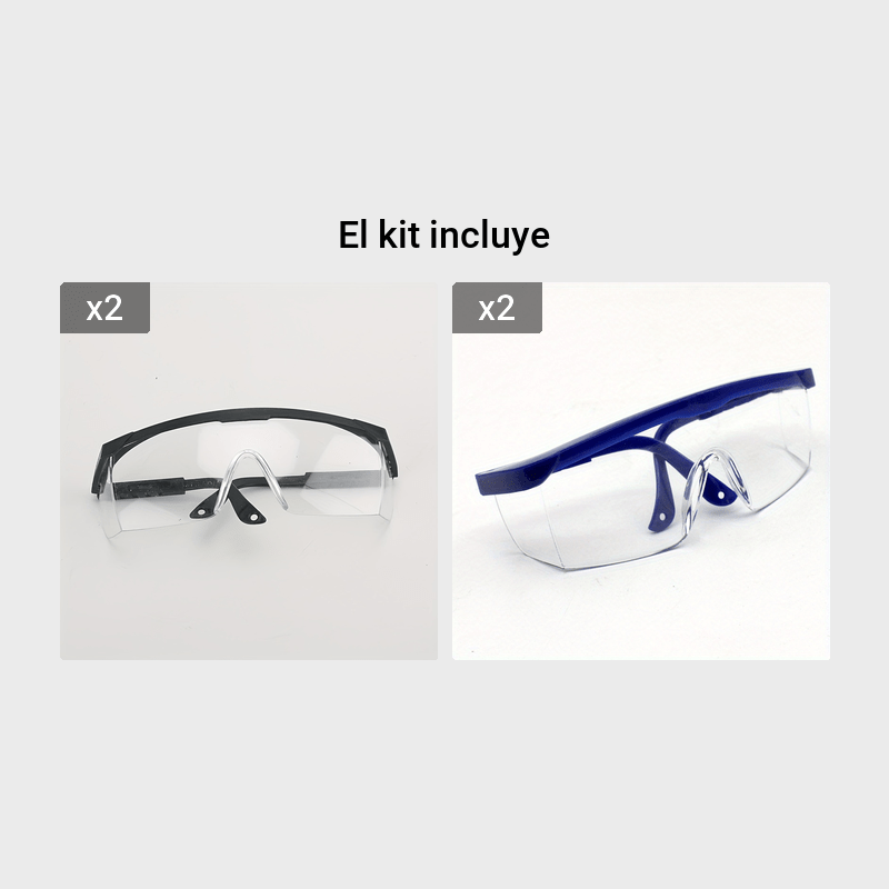 1pc Gafas Seguridad Trabajo Laboratorio Gafas Protectoras - Temu Mexico