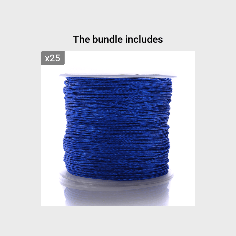 Royal Blue - 1/32 Elastic Cord