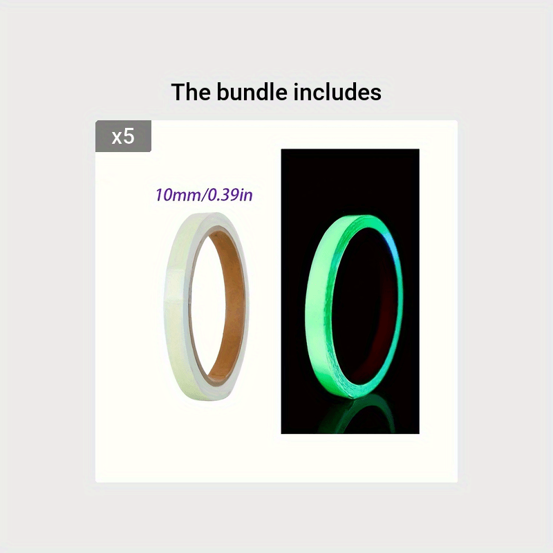 Luminous Tape Stage Green Bright Anti collision Tape