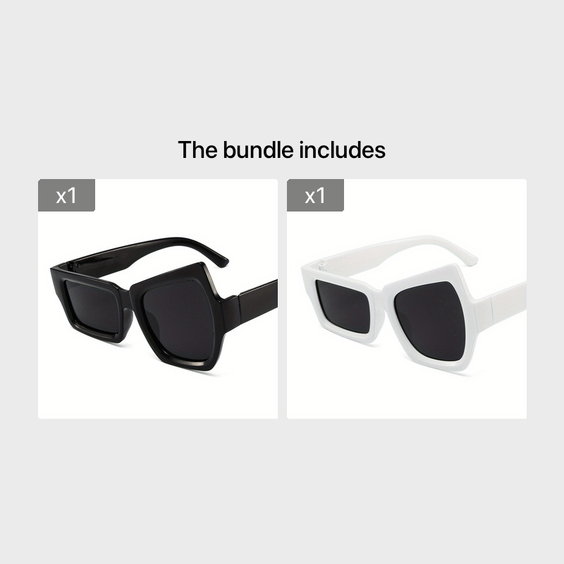 Novelty Party Sunglasses Asymmetric Trendy Eyewear Sun Glasses Ragazzi E  Ragazze Festival Hip Hop Dance Pool Party Costume Decoration, Scelta Ideale  Regali, Spedizione Gratuita I Nuovi Utenti