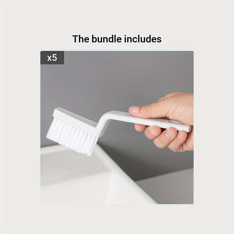 2 PCS Cleaning Brush, Small Stiff Scrub Brush Window Bathroom Corner  Cleaning Brush for Cleaning, For Cleaning Bottles, Sink, Tile Lines,  Corners