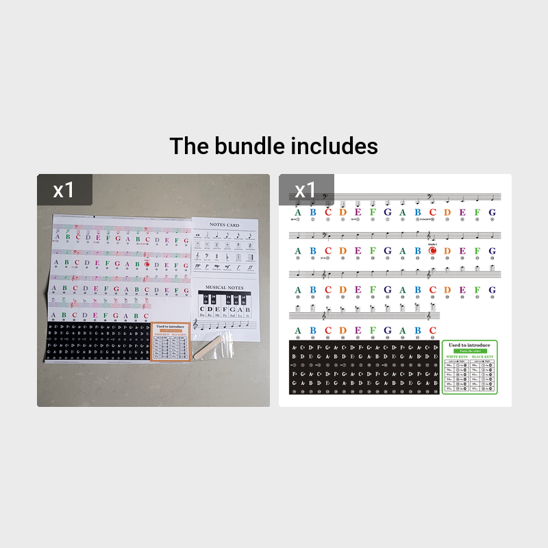Transparent Braille Keyboard Stickers