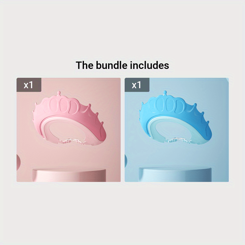 Baby Shower Cap Waterproof Shampoo Hat for Kids