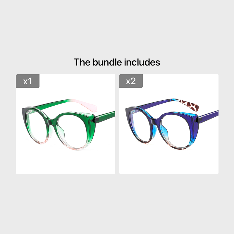 Cat Eyes Blocking Light Blocking Glasses Spectacles Lens