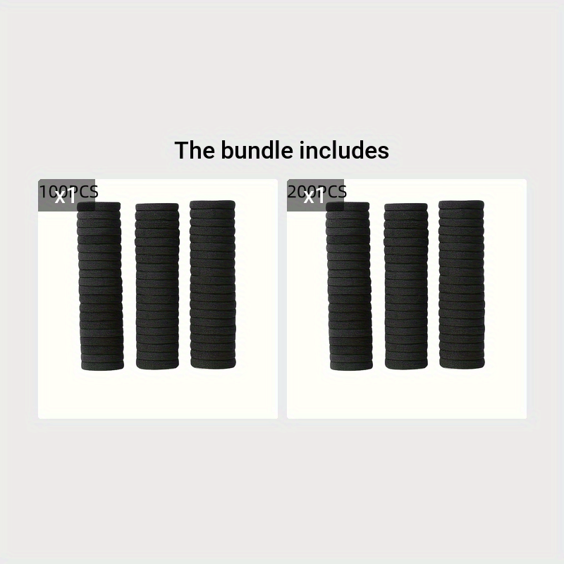 Elastic Hair Ties, Damage-free Plush Hair Accessories For Stylish Hairstyles