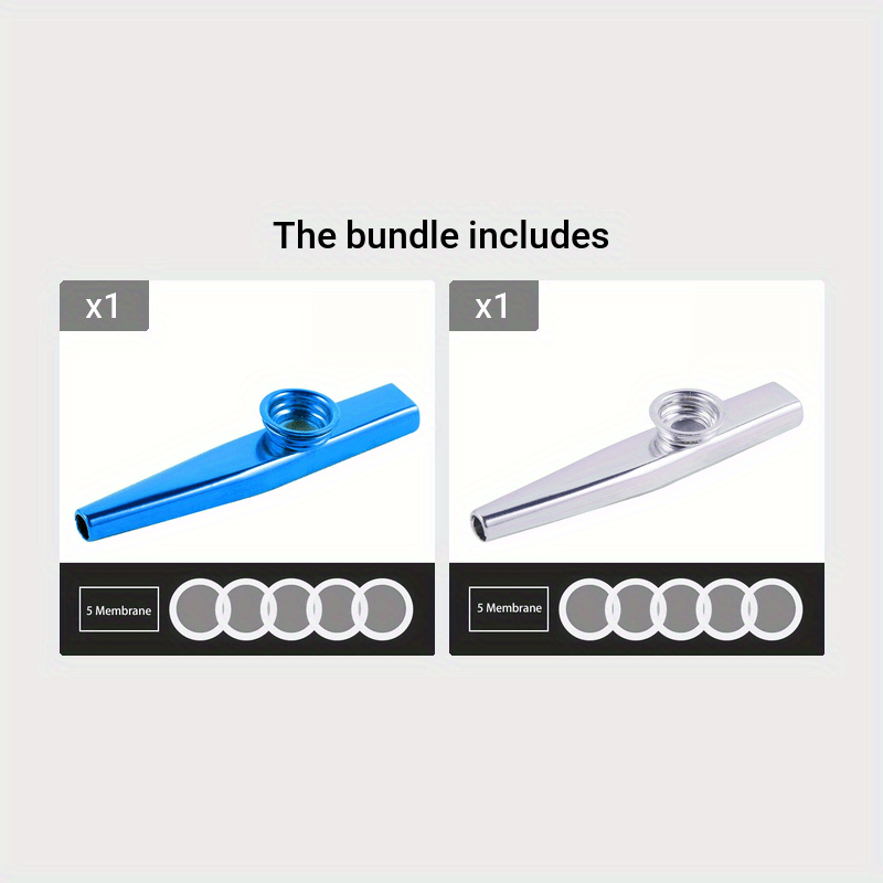 Aluminum Alloy Portable Kazoo Ukulele, Guitar Partner Easy to Learn Musical  Instrument, Good Companion for Guitar, Ukulele, Violin, Piano Keyboard,  Great Gift for Music Lovers 