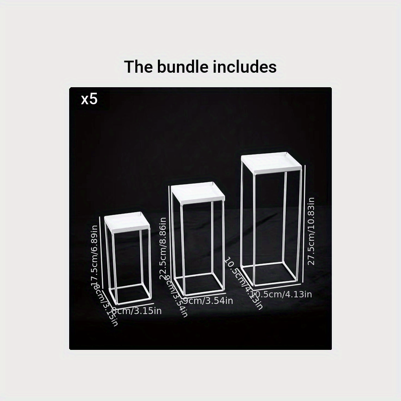 DECHOUS Table Top Display Stand Display Stands for Collectibles Dessert  Display Set Perfume Shelf Organizer Craft Display Holder Display Rack for