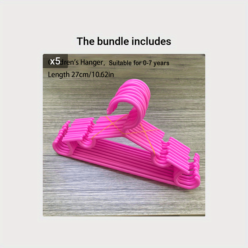 Portable Kid Clothes Hangers Bow knot Design Clothes Drying - Temu