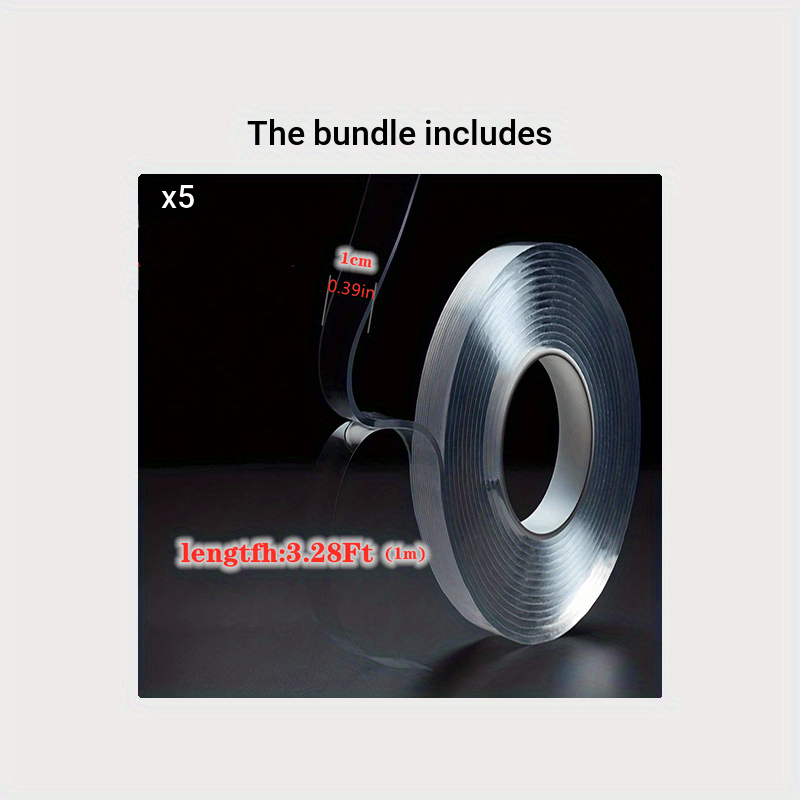 Double-Sided Tape Heavy Duty Mounting Tape Multipurpose Removable