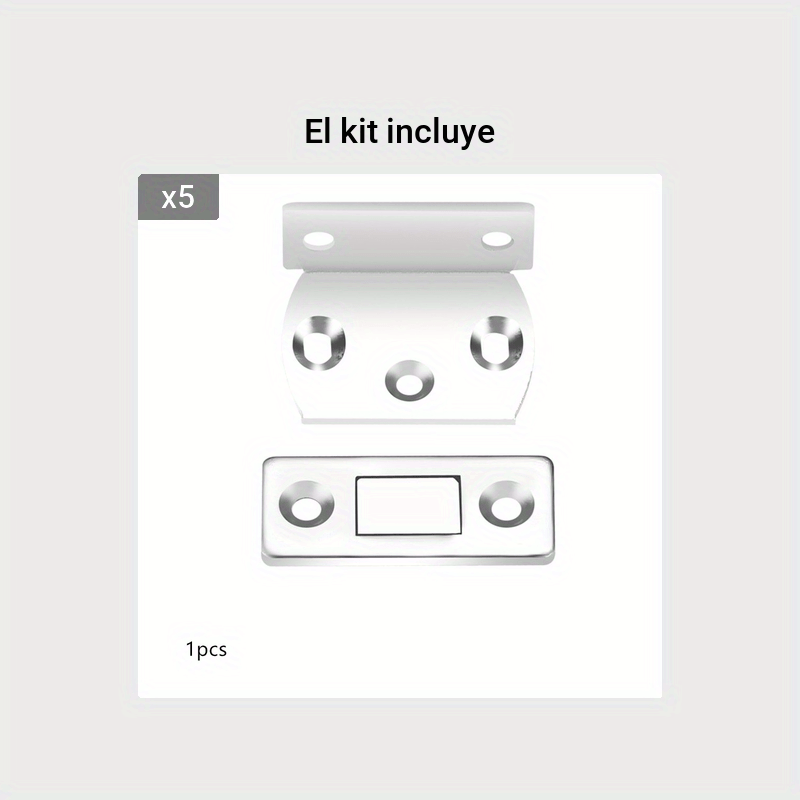 5pcs Cierre Magnético Armario Cierre Magnético Puerta - Temu Chile
