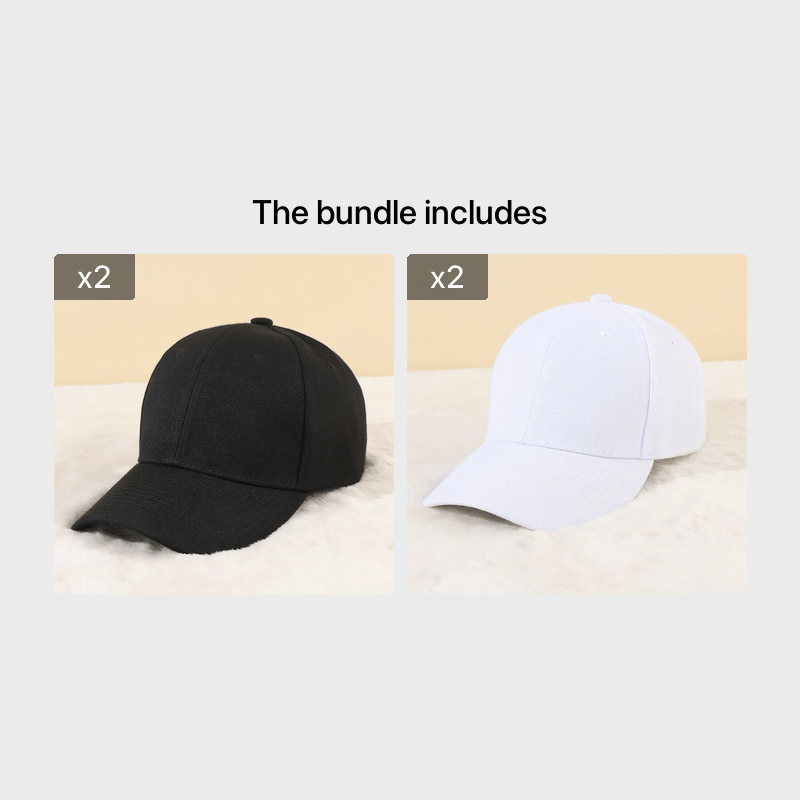 1pc Solid Blank Baseball Cap