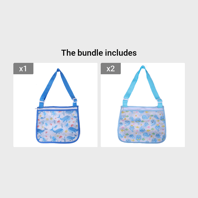 Large Capacity Beach Toy Storage Bag for Children