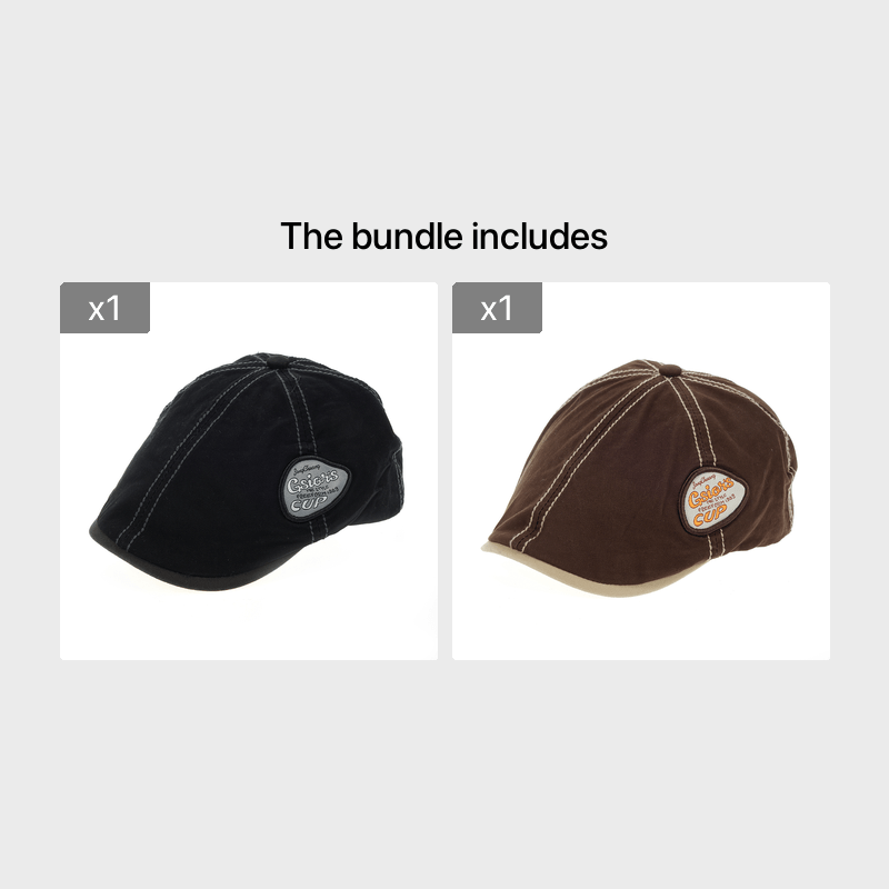 Casual Couple Beret Spring Autumn All match Painter Hat