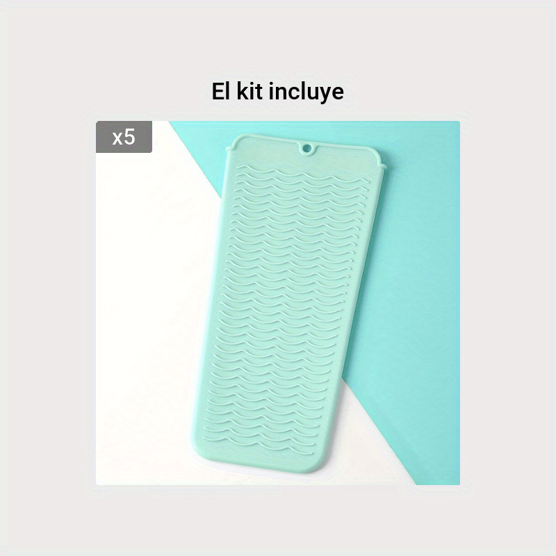  ZAXOP - Funda de silicona resistente para plancha, rizador y  herramientas calientes para cabello (morado) : Belleza y Cuidado Personal