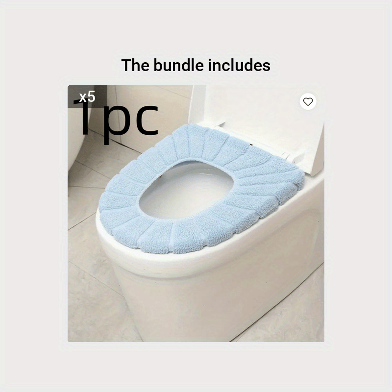 Universal Toilet Seat Thick Plush Handle O shape Toilet - Temu