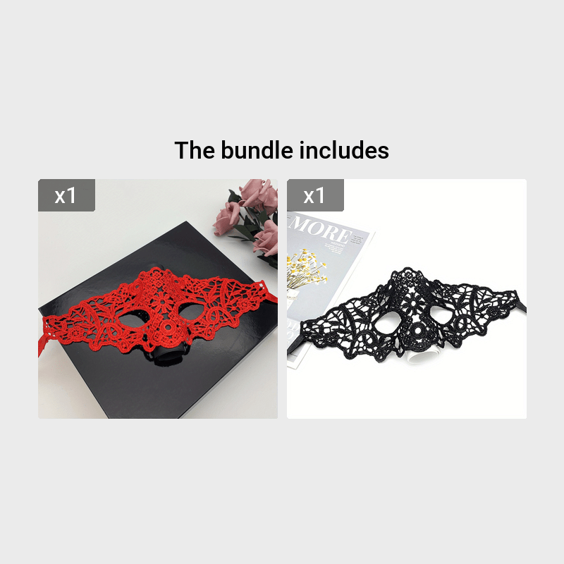 Sexy Lace Half Face Mask for Erotic Play
