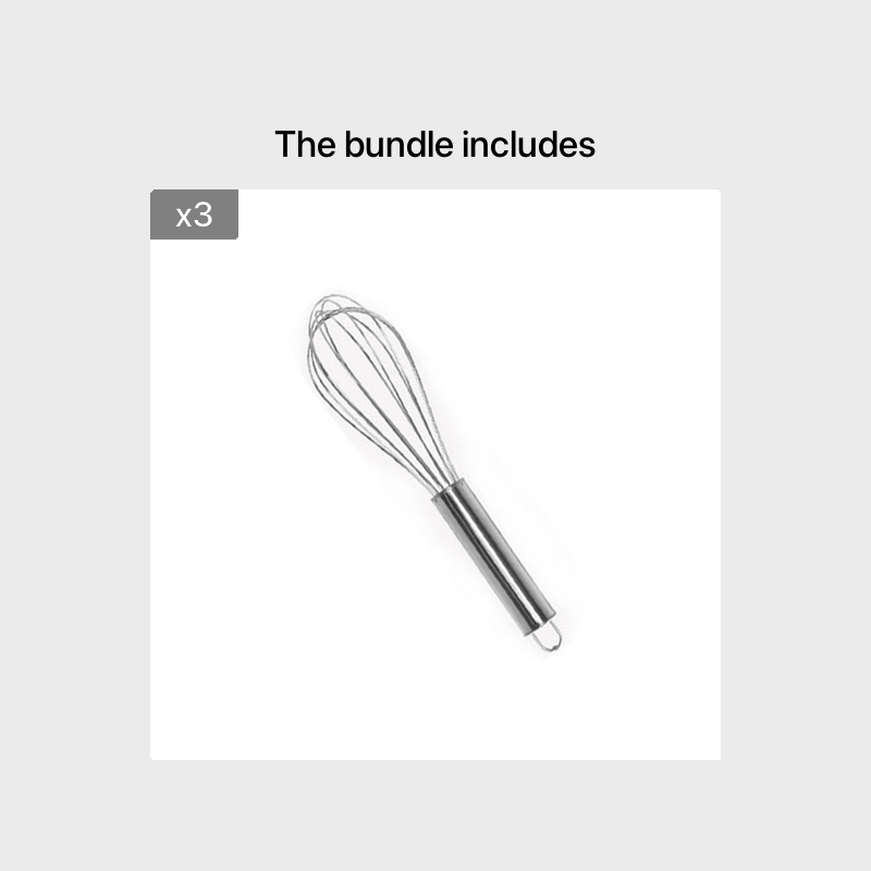 Stainless Steel Whisk for Cooking & Baking