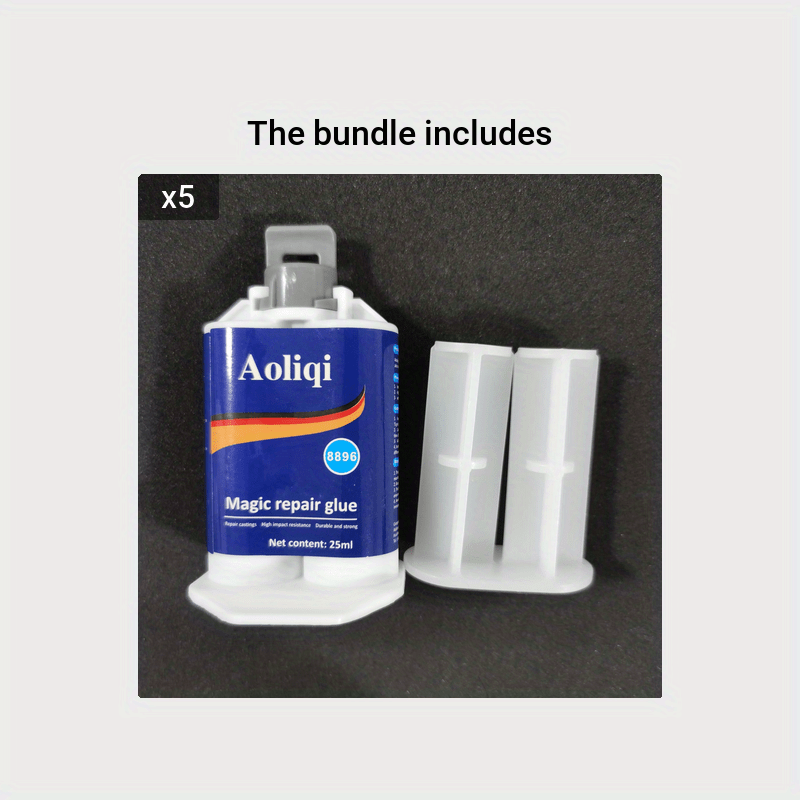2.87oz- Magic Repair Glue Ab Metal Strong Iron Bonding Heat Resistant Cold  Welding Metal Repair Glue Casting Glue Non-toxic, Harmless, Waterproof,  Strong, Healthy Super Glue For Workshop - Industrial & Commercial 