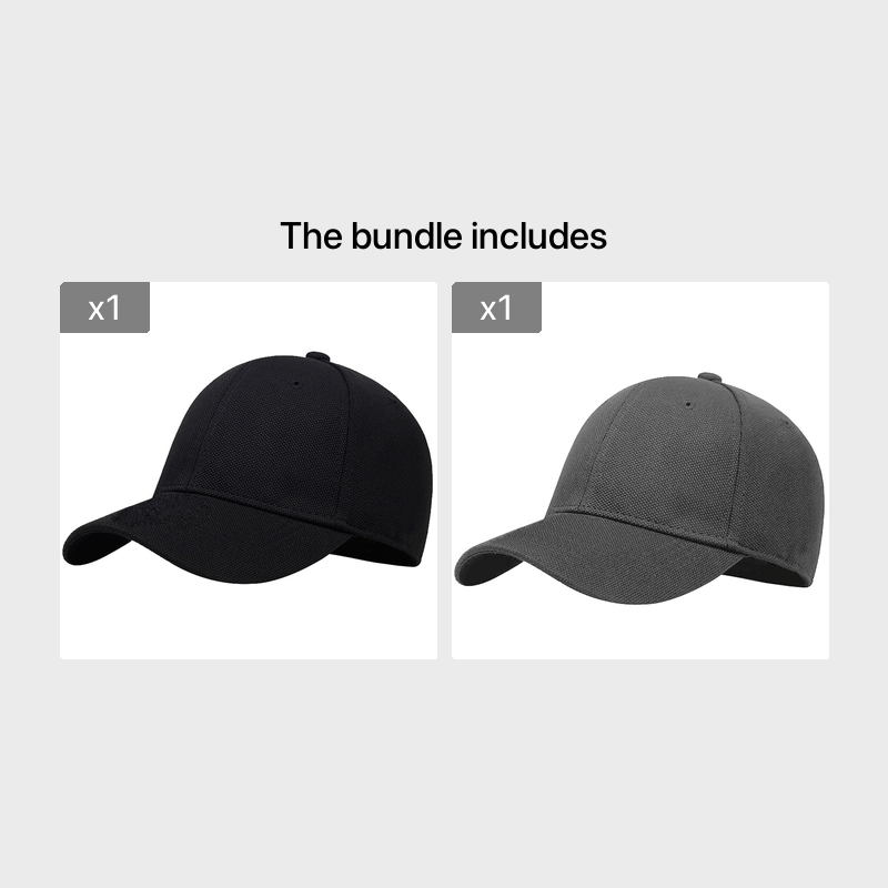 Men's Solid Back Seal Baseball Cap