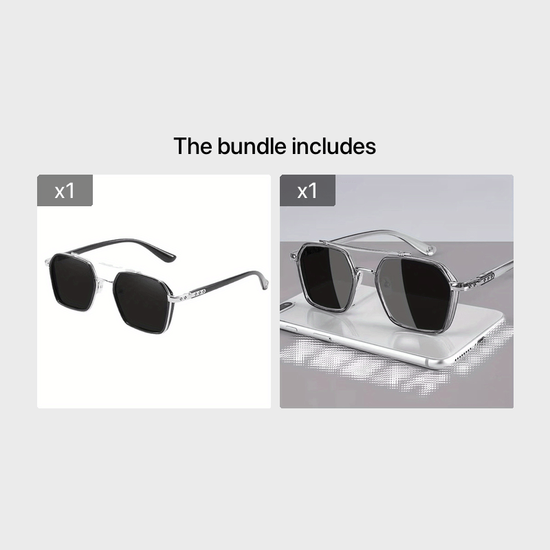 Mens Trendy Cool Driving Sunglasses Polarized Photochromic Fishing