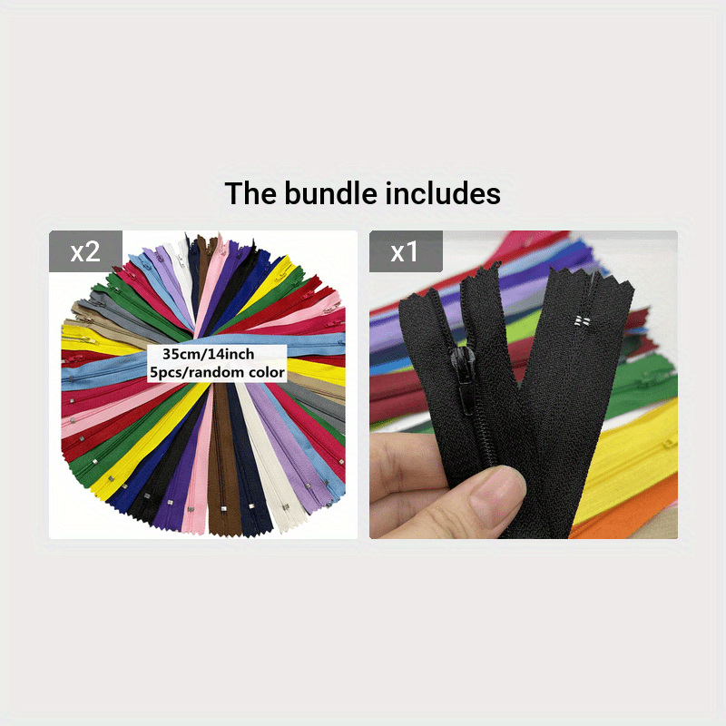 5pcs Nylon Invisible Zippers Sewing Supplies Crafts Diy Accessories - Arts,  Crafts & Sewing - Temu Canada