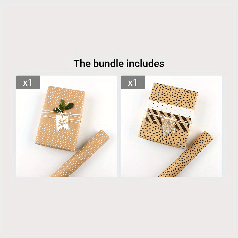 Brown Paper Gift Wrap Ideas