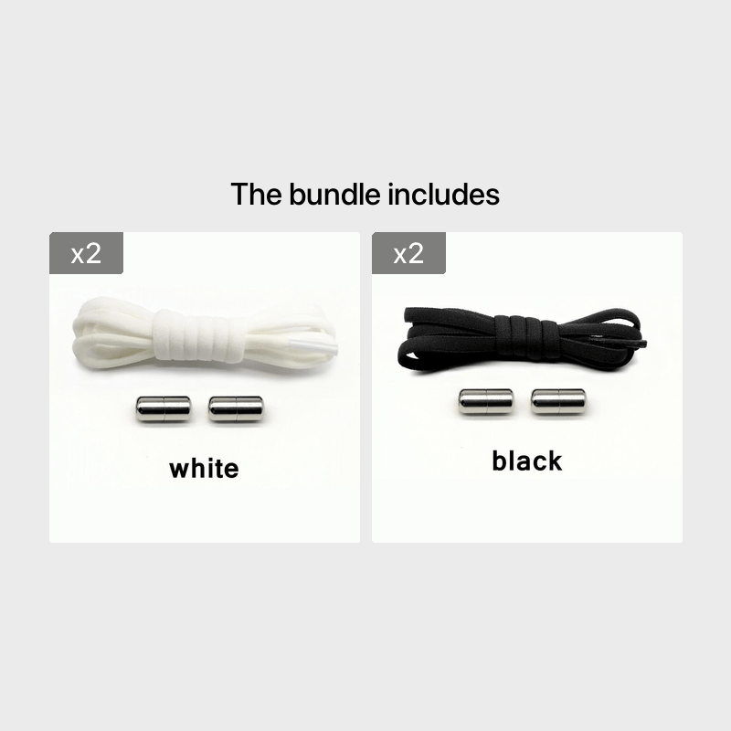 1 Pair Of Untie Shoelaces Shoelaces Suitable For Sneakers Shoelaces