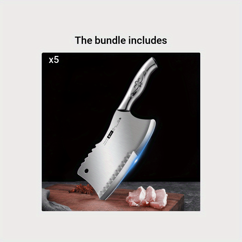 Bone Chopping Knife Outdoor Multifunctional Dual purpose Knife Kitchen Knife  Home Sharp Kitchen Knife Chef's Special Meat Chopping Bone Chopping Knife