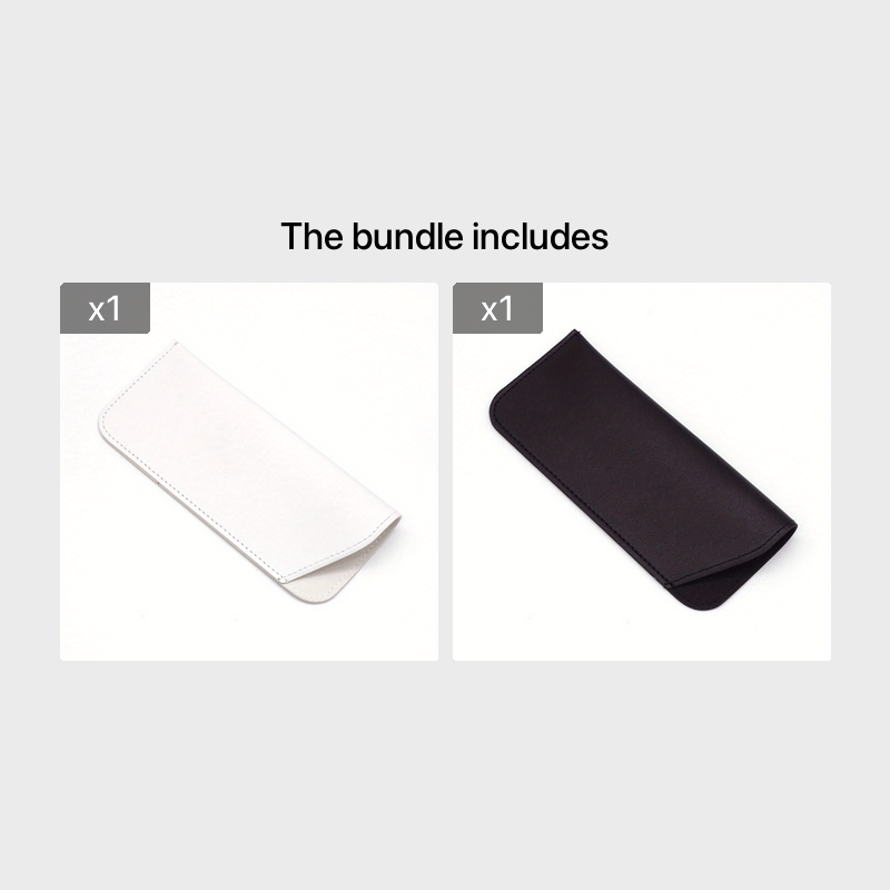 Thickened Sunglasses Storage Bag - Dustproof Portable Case