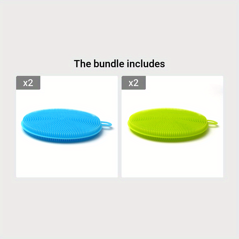 Silicone Sponge Dish Sponges Sponges For Cleaning Dishes - Temu