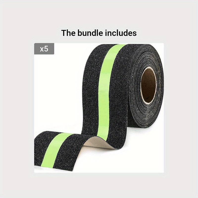 Anti Slip Grip Tape, Non-slip Traction Tapes with Glow in the Dark Reduce  the Risk of Slipping for Indoor or Outdoor Stair Tread Step and Other