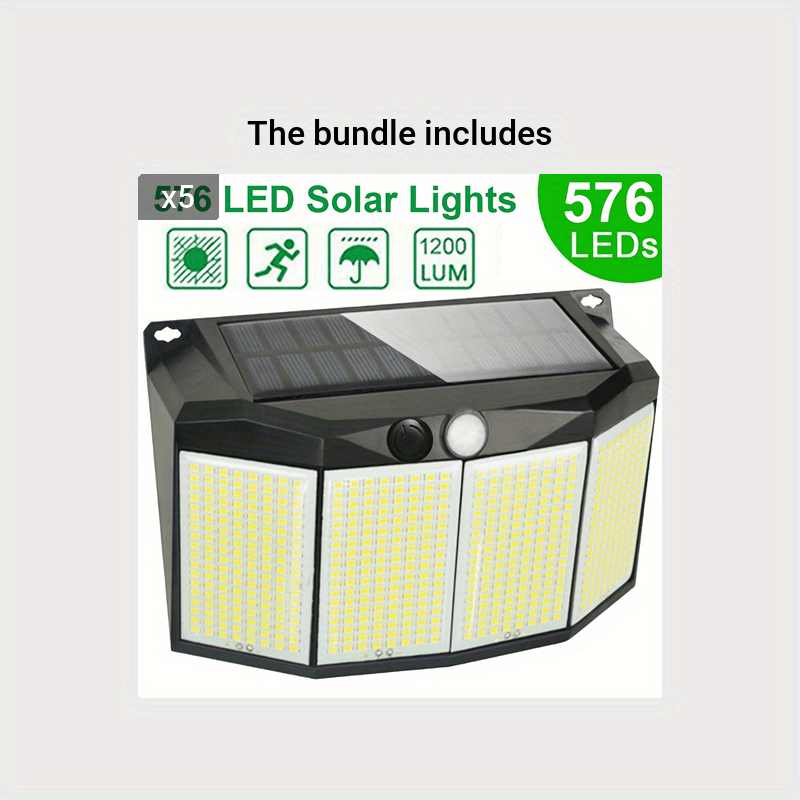 212 led solar motion sensor deals light