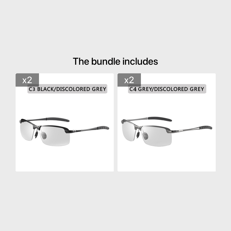 Polarized Color Changing Sunglasses Day And Night Dual Use Metal Frame  Sunglasses Night Vision Glasses Driving Fishing Glasses, Don't Miss These  Great Deals