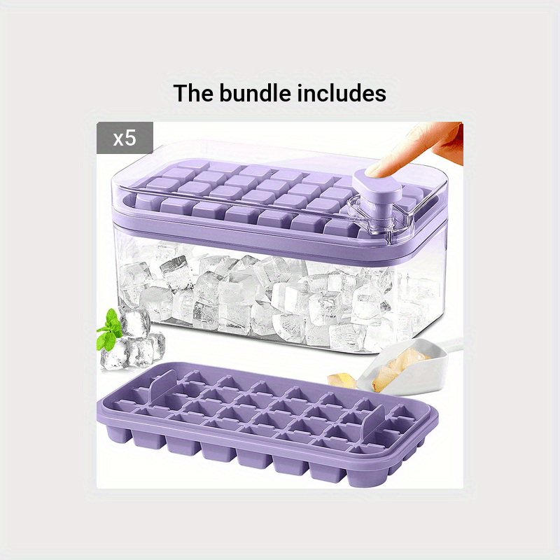 Keep Drinks Chilled With This Ice Cube Tray Set Includes - Temu