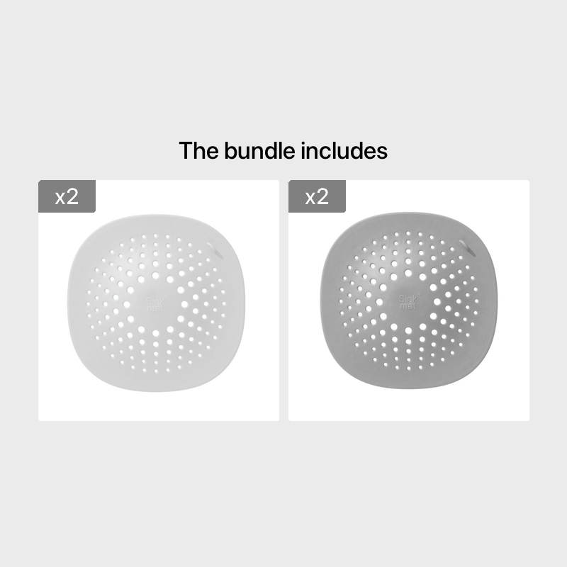 Silicone Shower Drain Hair Catcher Filter Cover Suction Cups
