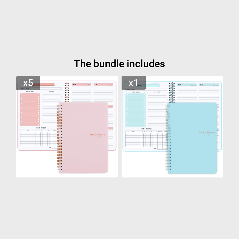 1pc Trees Spiral Undated A5 Daily Weekly Notebook Planner Agenda, Stationery Office School Supplies, Record daily plans to achieve future goals, 8, 3*5, 5 Inches, 52 Sheets, 3pcs stickers, 4, 7*7, 7 inches 7 1pc Trees Spiral Undated A5 Daily Weekly Notebook Planner Agenda, Stationery Office School Supplies, Record daily plans to achieve future goals, 8, 3*5, 5 Inches, 52 Sheets, 3pcs stickers, 4, 7*7, 7 inches - Image 7