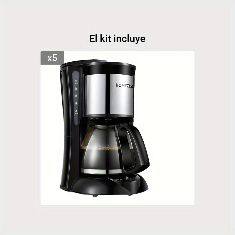 Prepara lo suficiente café para todos con nuestra cafetera grande