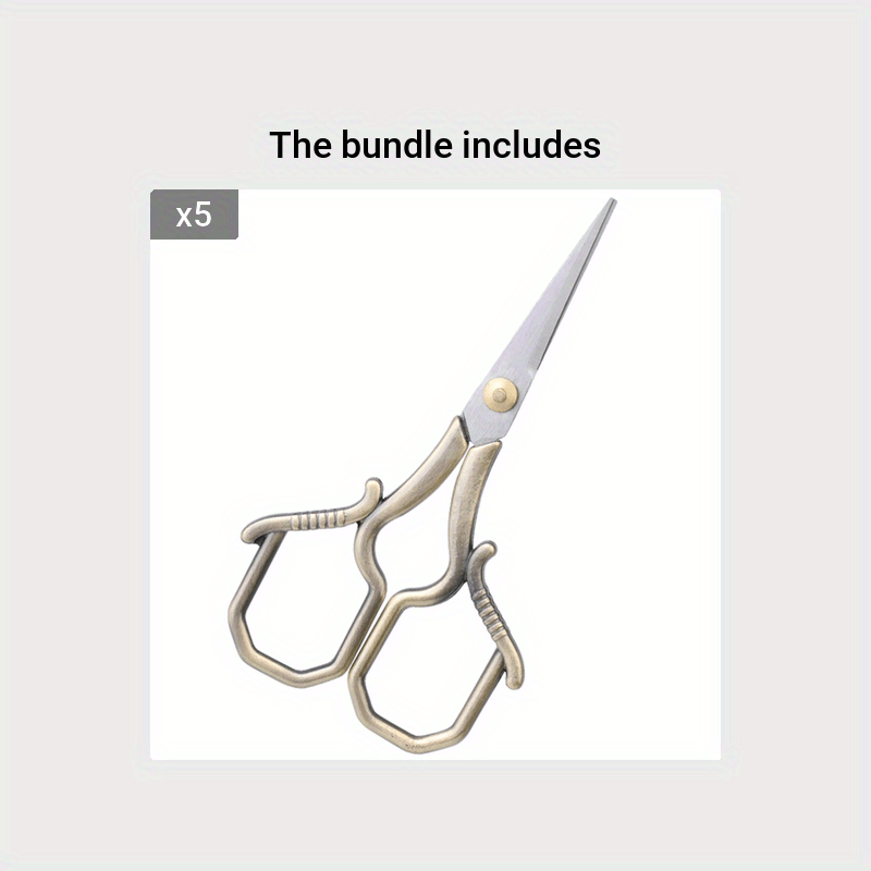 3.5 Inches Embroidery Scissors Stainless Steel Small Sewing Scissors  Handcraft Scissors for Tailor Craft Needlework Sewing Tools