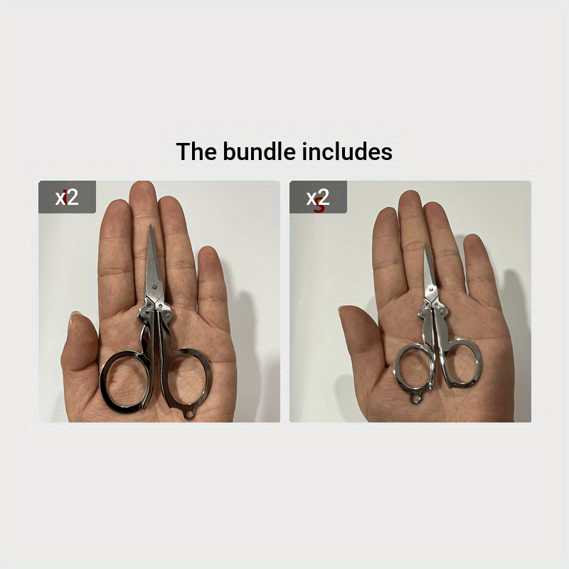 Portable Stainless Steel Scissors For Travel And Emergencies - Temu